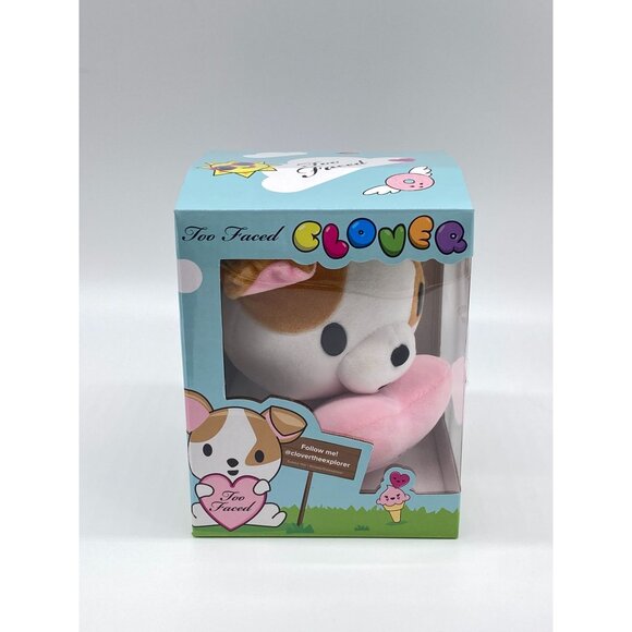 Too Faced Clover Stuffed Plush Puppy Toy LIMITED EDITION - Picture 3 of 6